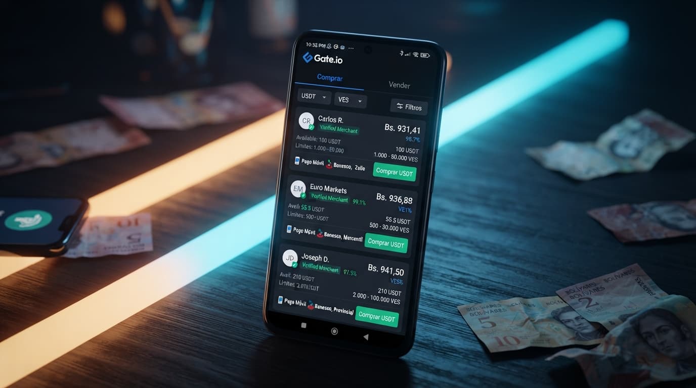 Radar P2P vs Order Book: spread de 3,11% y 0,03% en USDT/VES