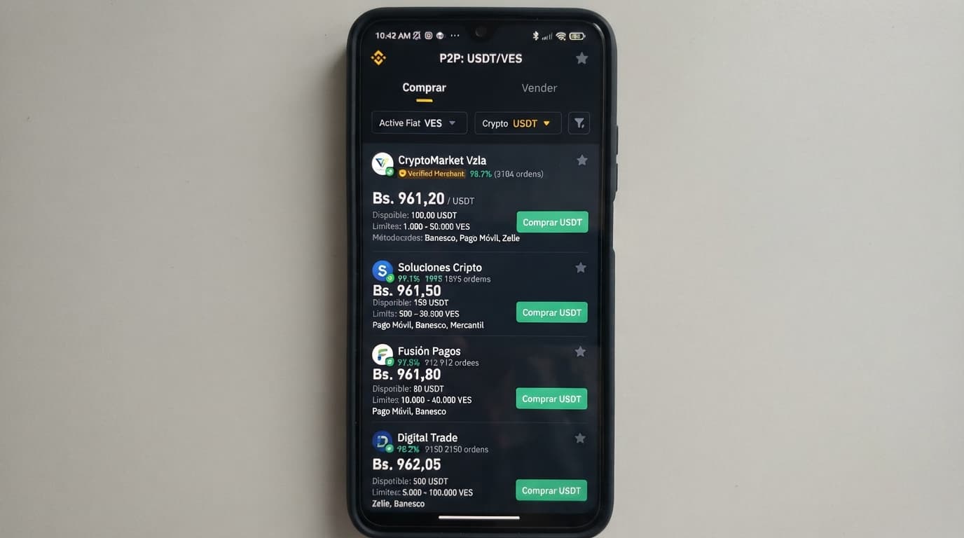Spread de USDT en Venezuela: radiografía del 7,92% y la brecha entre exchanges