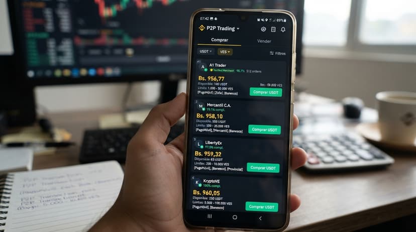 Spread del radar P2P vs order book: por qué no coinciden