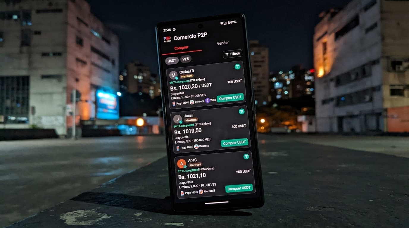 Spread P2P en Venezuela: bancos, Binance y Bybit bajo la lupa
