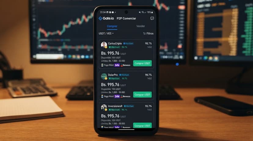 Spread real vs. de portada: el USDT/VES marca 2,39% y el libro 0,12%