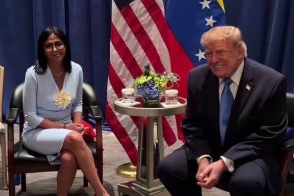 Trump y Delcy a puerta cerrada: lo que mira el mercado del dólar y el USDT