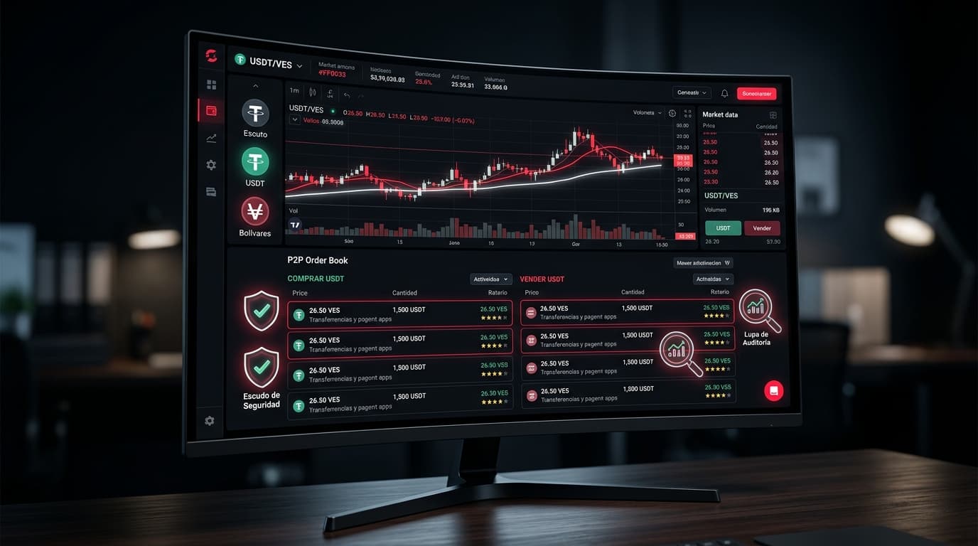 Tutorial: Auditar spreads y verificar órdenes P2P de USDT