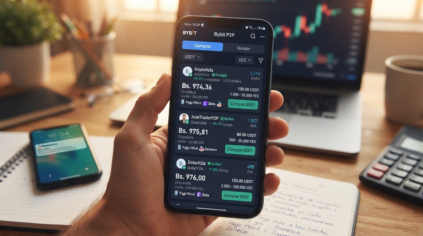 Tutorial USDT P2P: verifica spread, liquidez y banco (caso 2-OCT-2026)