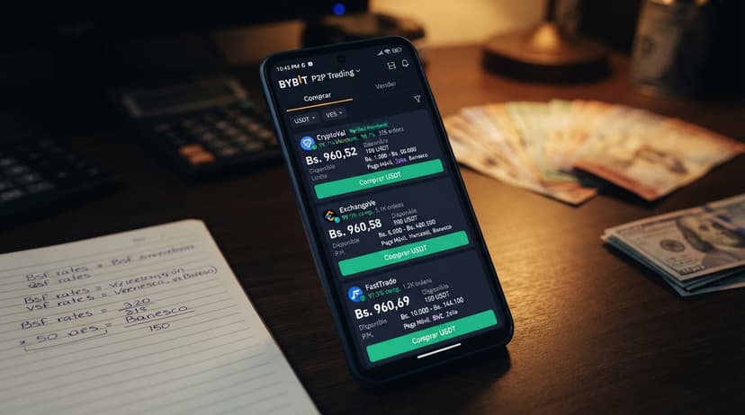 USDT en Venezuela: 84,66% de presión compradora y hasta 3,92% de spread P2P