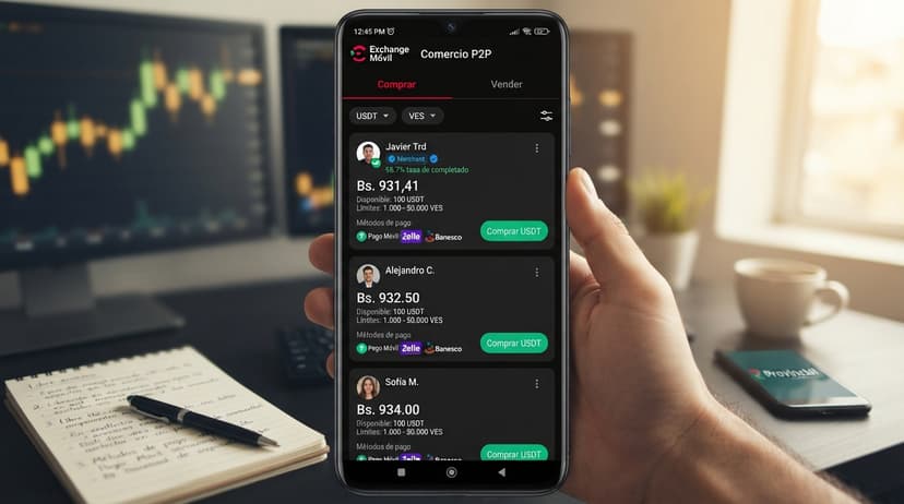 USDT P2P: brecha de 4,37% entre plataformas y dónde está la liquidez