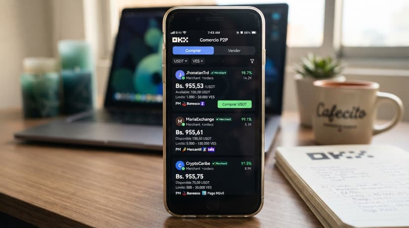 USDT P2P: el mejor ask está en Bs. 955,00 y el radar marca 968,18