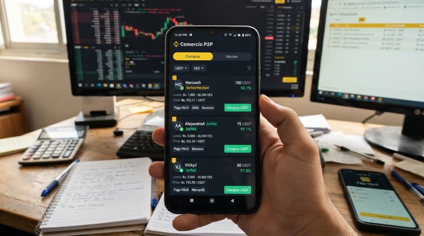USDT P2P: por qué el radar marca 4,56% y el libro 0,44%