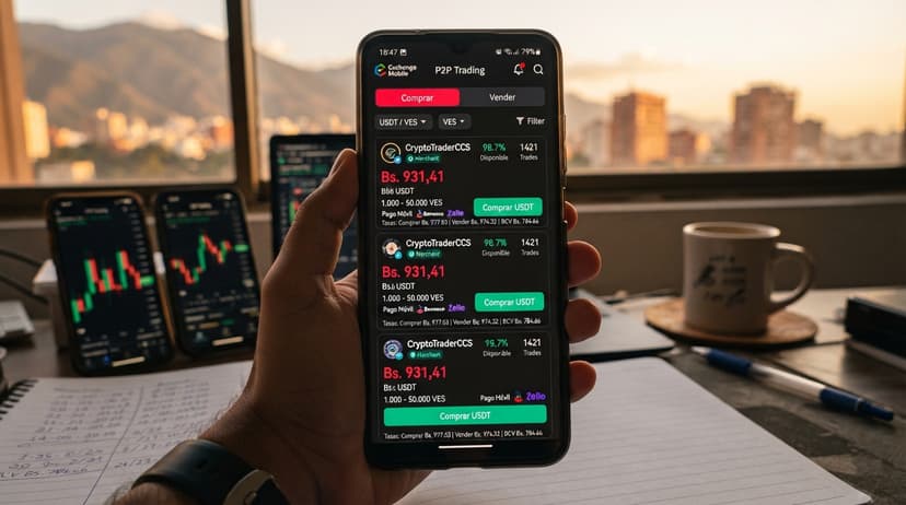 USDT P2P Venezuela: el costo real detrás de la tasa agregada