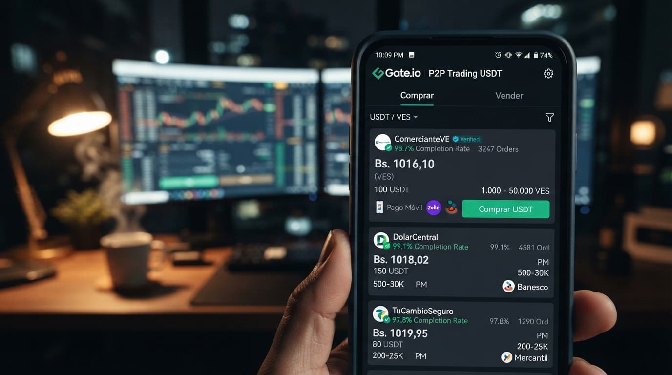 USDT/VES: por qué el spread del radar no coincide con el del libro