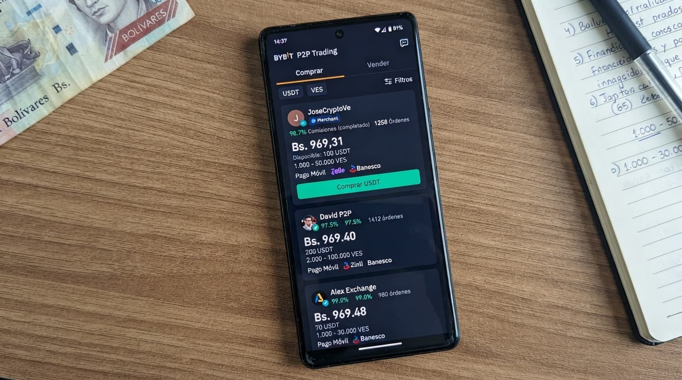 Venezuela y los USD 39.100 millones en cripto: la letra pequeña del P2P