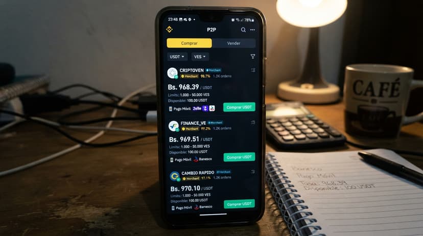Verificación en 5 pasos antes de liberar USDT en el P2P venezolano