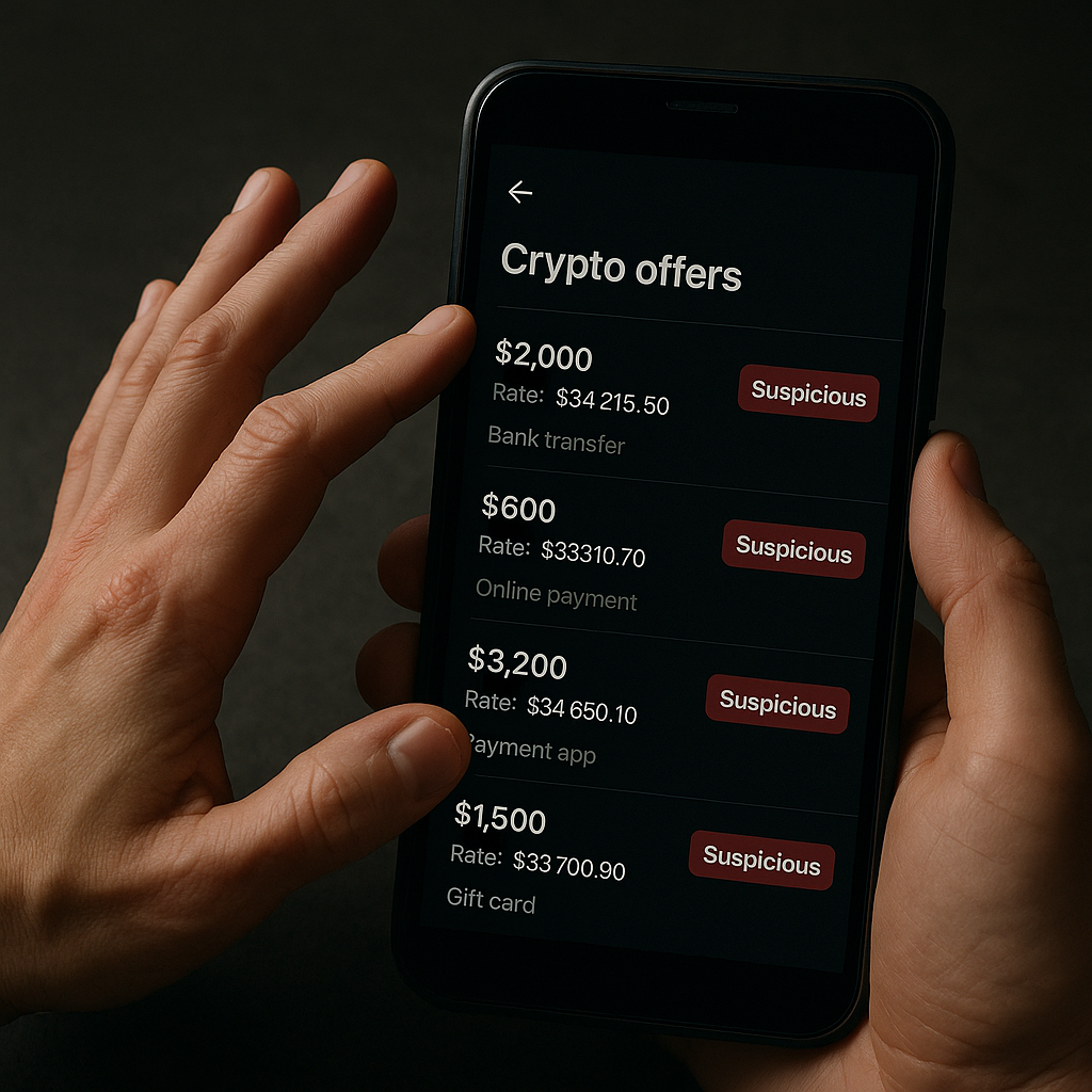 Control de riesgo en bomba P2P