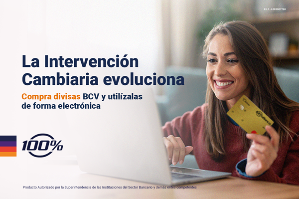 100%Banco impulsa divisas BCV electrónicas: ¿impacto real en el P2P?
