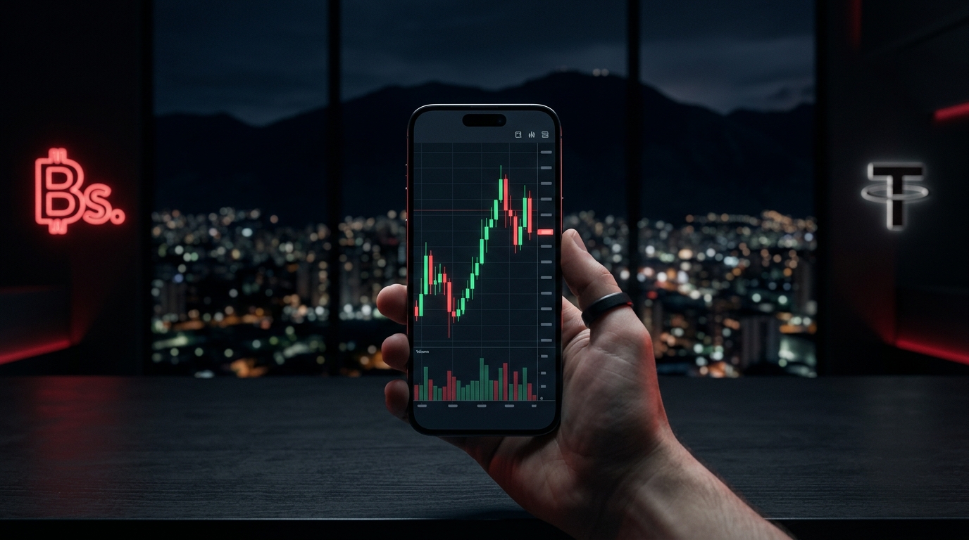 Adopción de USDT en Venezuela crece mientras la prima P2P cae al 14.8%