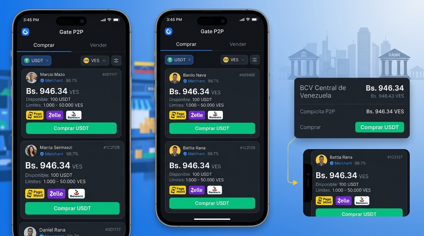 Banca pública en el P2P: ¿puede cerrar la brecha con el dólar oficial?