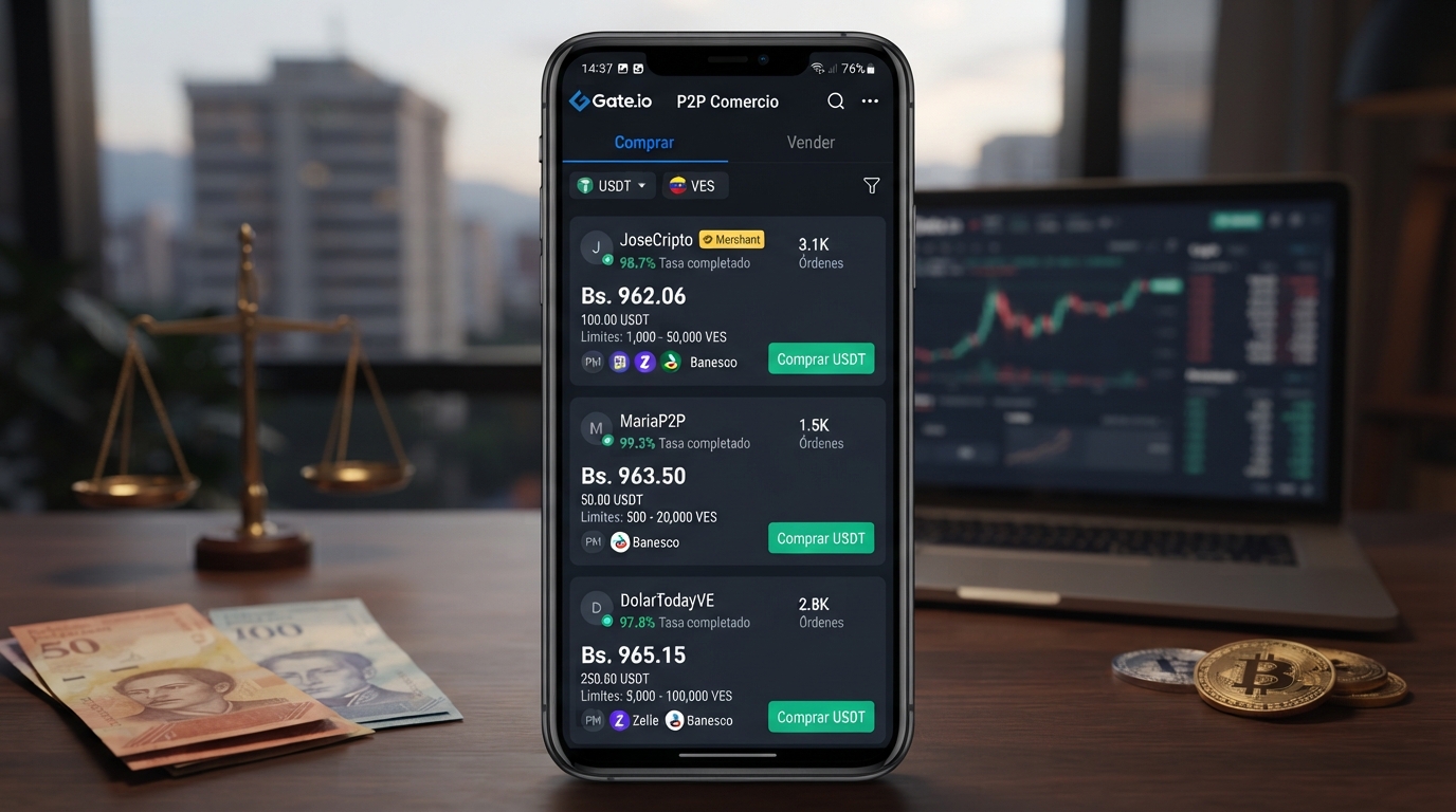 BCV 827,74 y USDT P2P en 974,76: la brecha de 17,76% bajo la lupa