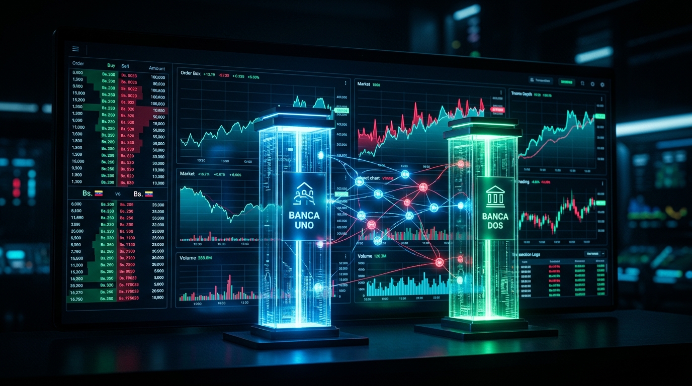 BDV y Banesco concentran liquidez P2P de USDT con spread de 4,25%