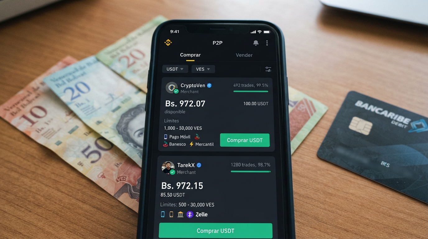 Binance Card en Venezuela: lista de espera abre nuevo capítulo en el uso de USDT