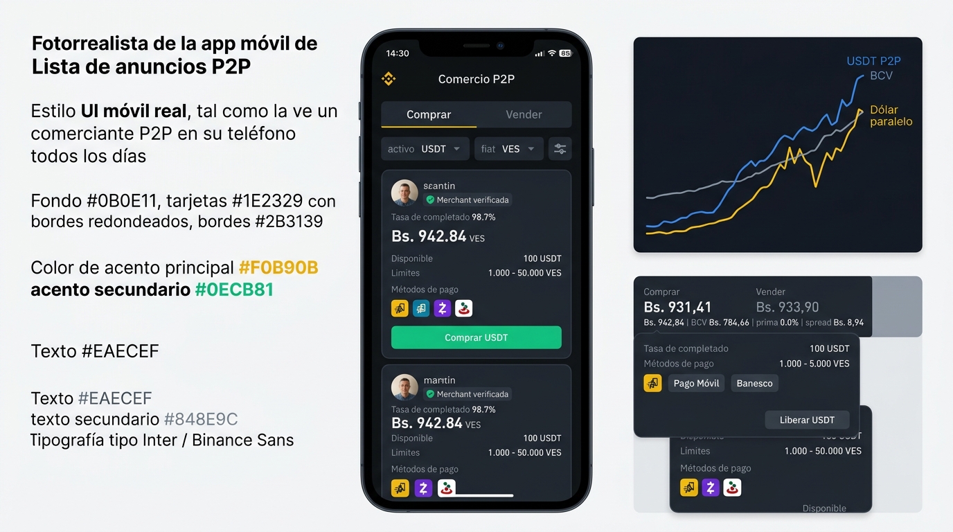 Binance P2P y banca pública: ¿reduce el spread cambiario en Venezuela?
