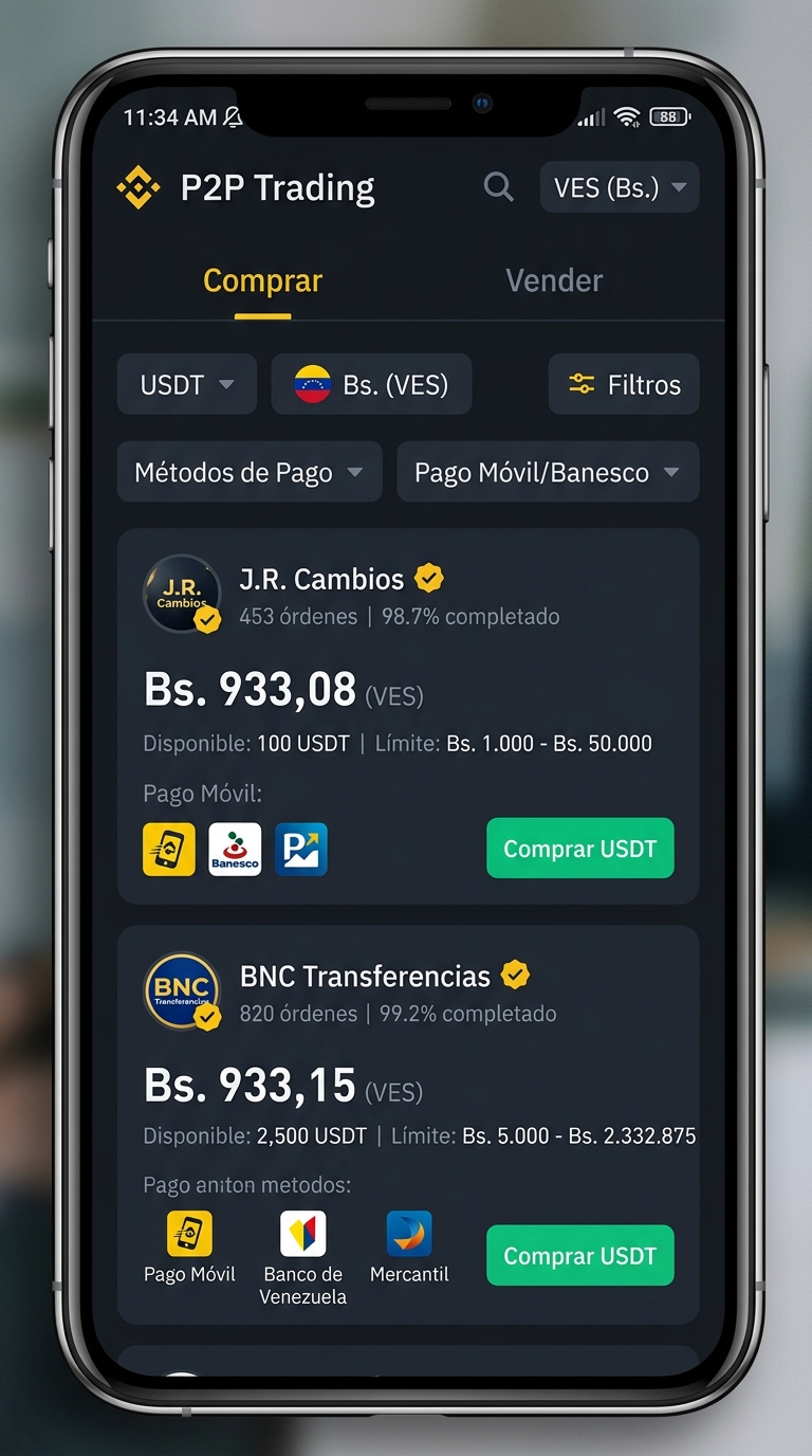 Brecha cambiaria del 20%: impacto en el mercado P2P y USDT en Venezuela