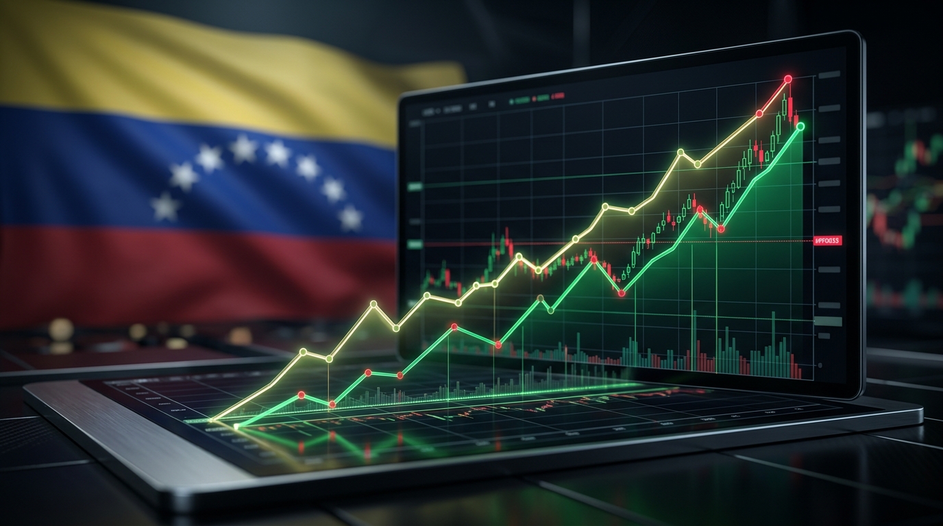 Brecha USDT-BCV llega a 17,7% con disparidad del 6,3% entre exchanges