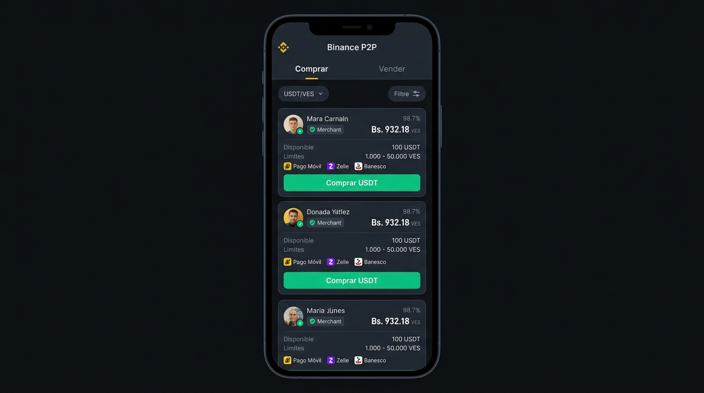 Cómo auditar el libro P2P y calcular el spread de USDT a VES por banco