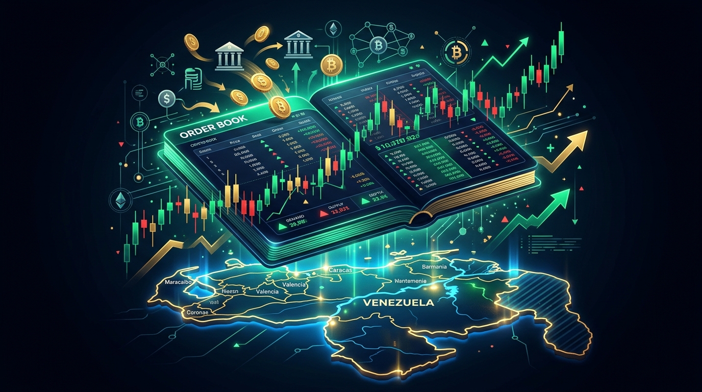 Domina el P2P: Order Book, Spread y Prima en Venezuela