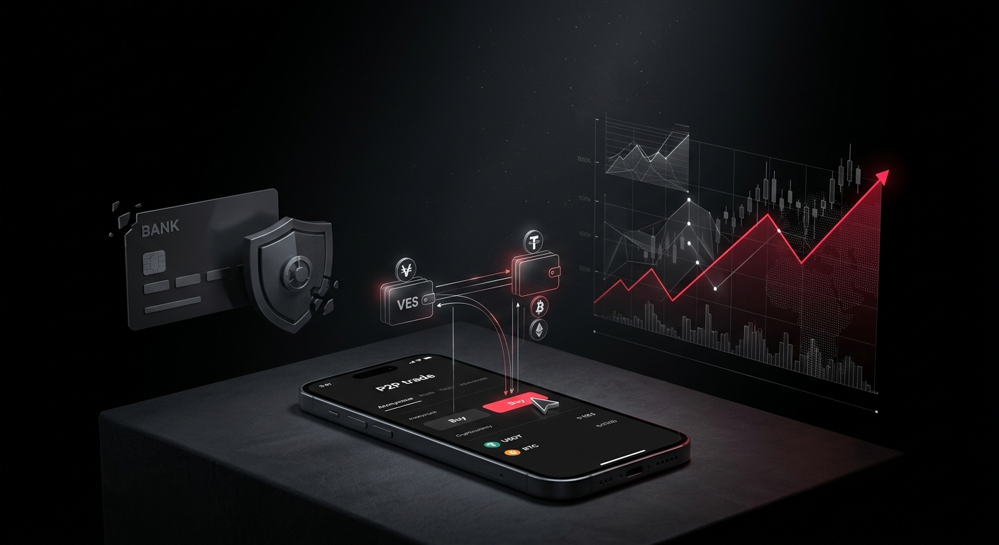 OKX P2P en Venezuela: acceso activo, pero sin tarjeta ni protección bancaria