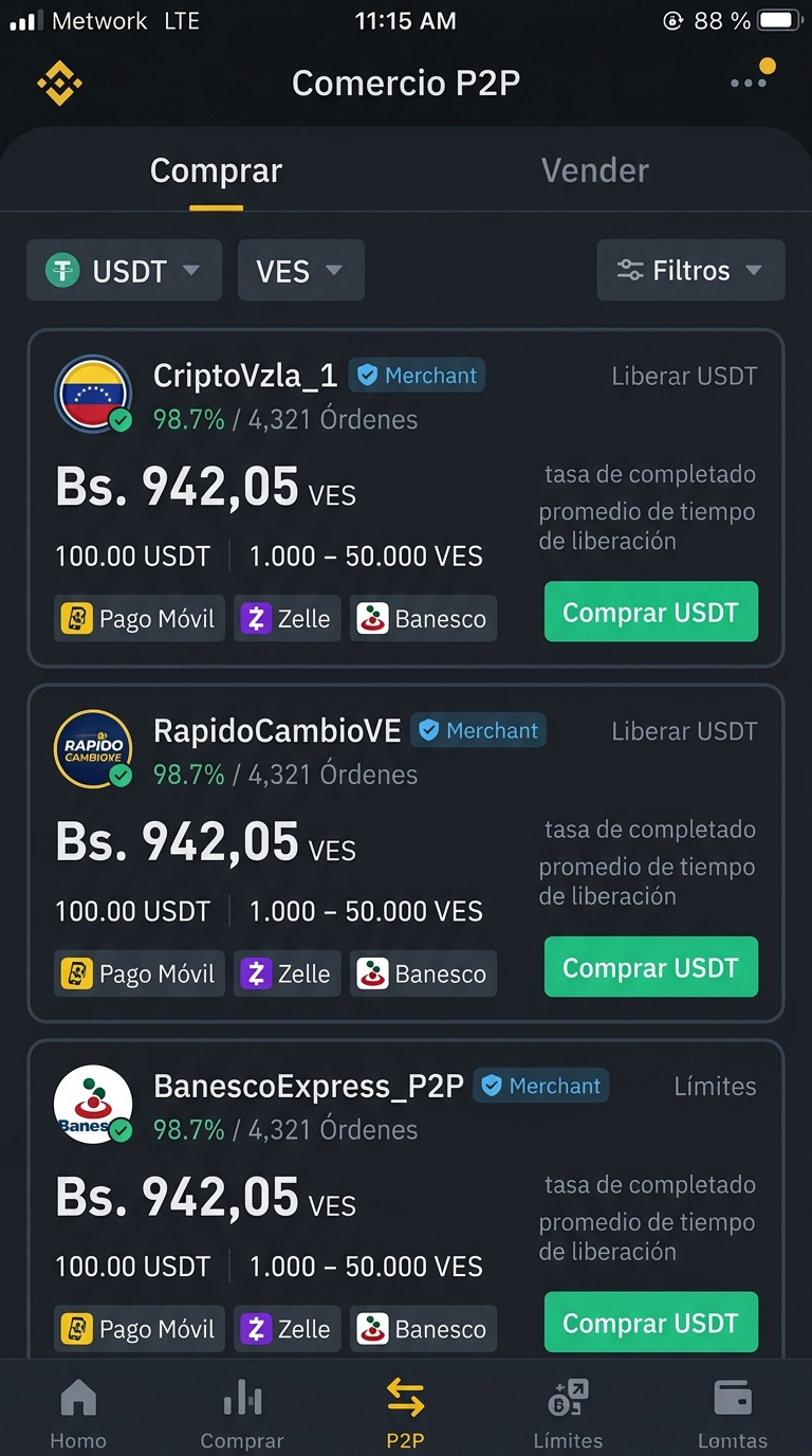 Protocolo antibloqueo P2P en Venezuela: cómo verificar pagos y evitar fraudes