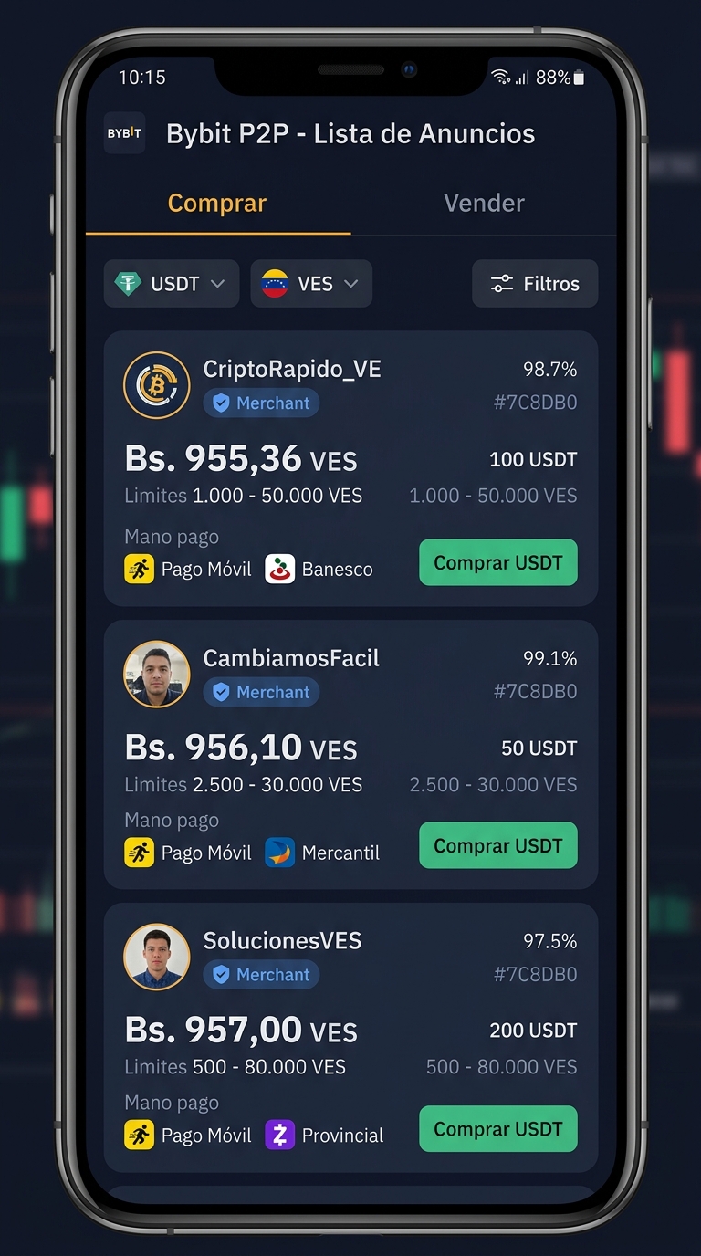 Radar P2P: semáforo amarillo, spread del 11% y diferencia de 3.95% entre exchanges