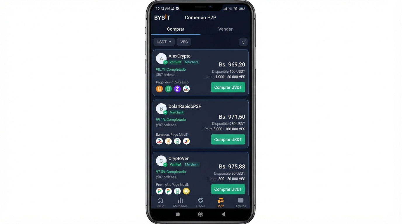 Spread del P2P supera el 6% en Venezuela: qué impulsa la brecha del USDT