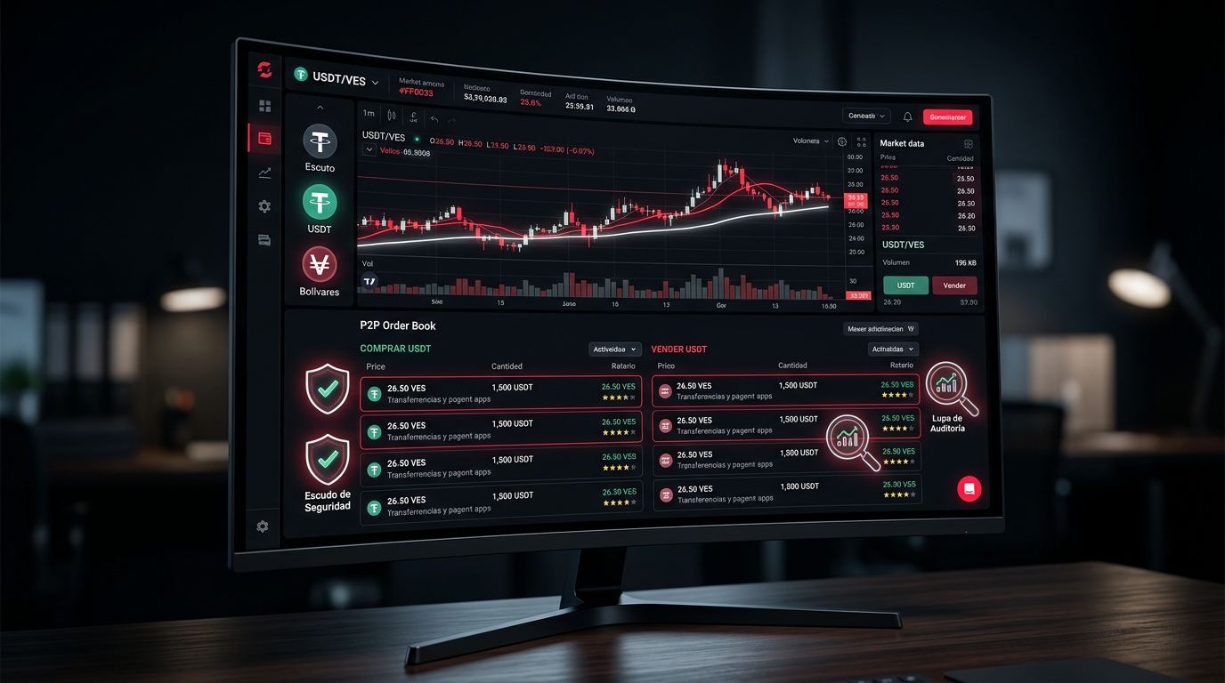 Tutorial: Auditar spreads y verificar órdenes P2P de USDT