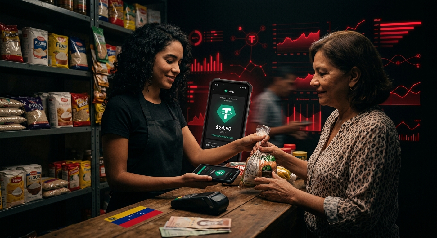 USDT se consolida como moneda de uso diario en Venezuela